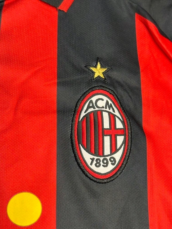 Retro AC Milan 2006 Home Kit Fan Edition With Short - M