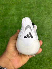 Predator Elite White Green Colour Low-top FG With Lace  - 8
