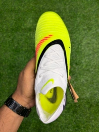 Phantom 6 Luna III Elite White Green Low-top FG With Lace - 8.5