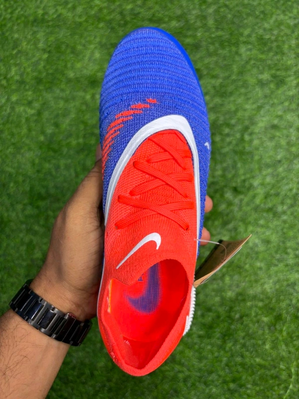 Phantom 6 Luna III Elite Orange Blue Low-top FG With Lace - 8.5
