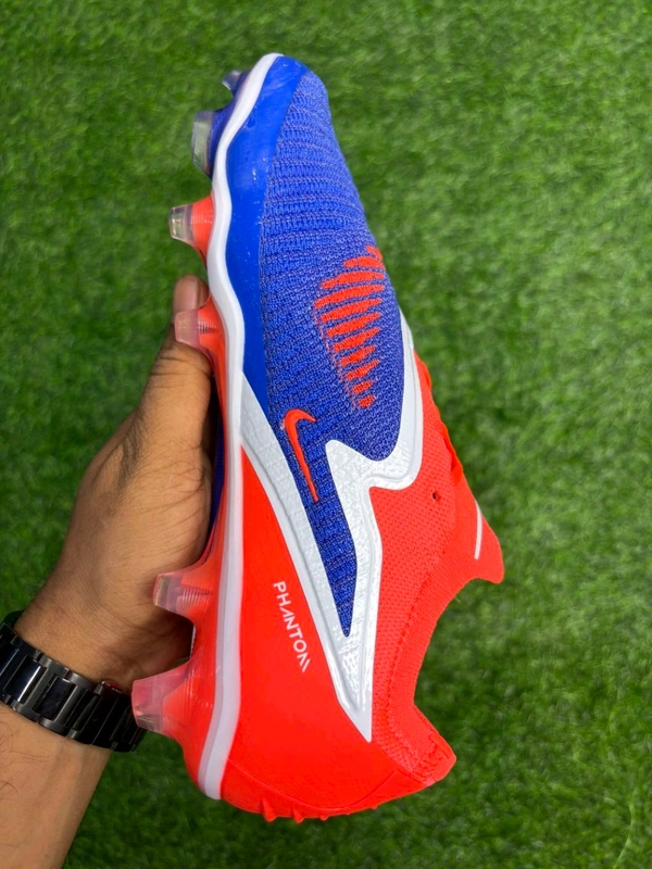 Phantom 6 Luna III Elite Orange Blue Low-top FG With Lace - 8.5