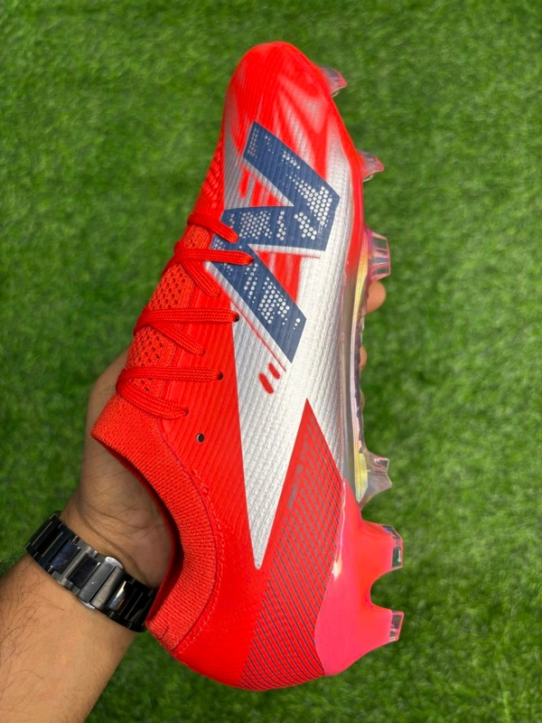 Unisex Furon Elite FG V8 Red Colour Low-top With lace  - 8