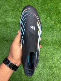 Predator Elite Black And Mix Colour Low-top FG without Lace  - 6.5