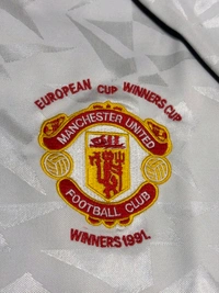 Retro Manchester United 1991 European Cup Final Jersey  - M