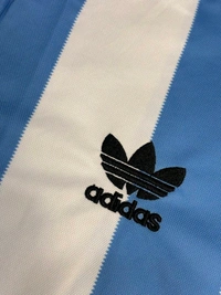 Retro Argentina 1978 Home Kit Half Sleeve  - L