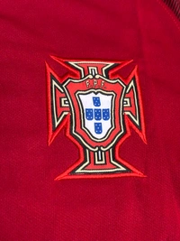 Retro Portugal 2016 Home Long Sleeve Jersey  - L