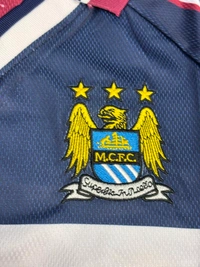 Retro Manchester City 1997/98 Away Kit Half Sleeve  - M