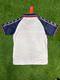 Retro Manchester City 1997/98 Away Kit Half Sleeve  - XL