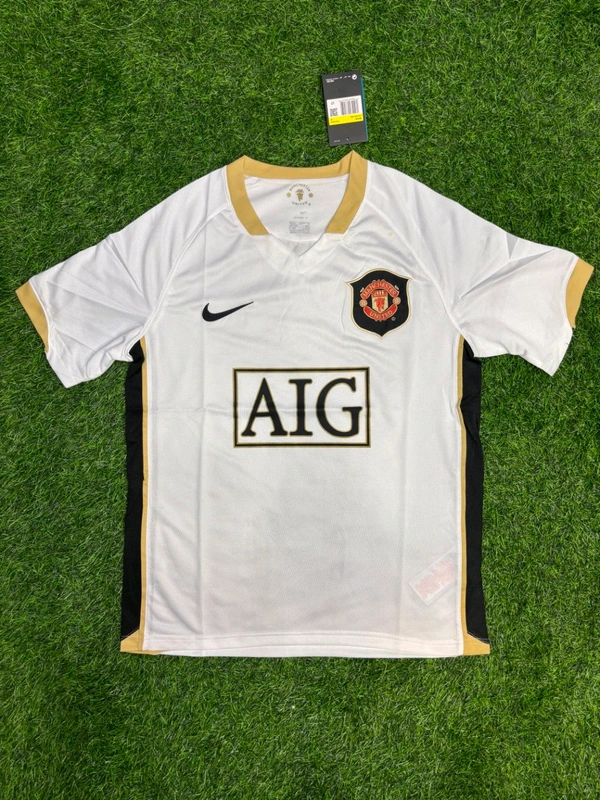 Retro Manchester United 2006/08 Away Kit Half Sleeve  - XL