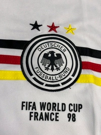 Retro Germany 1998/99 Home Kit Half Sleeve  - M