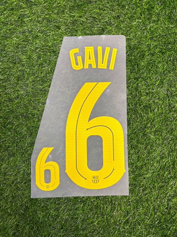 FC Barcelona 25/26 Home Official Print  - GAVI 6