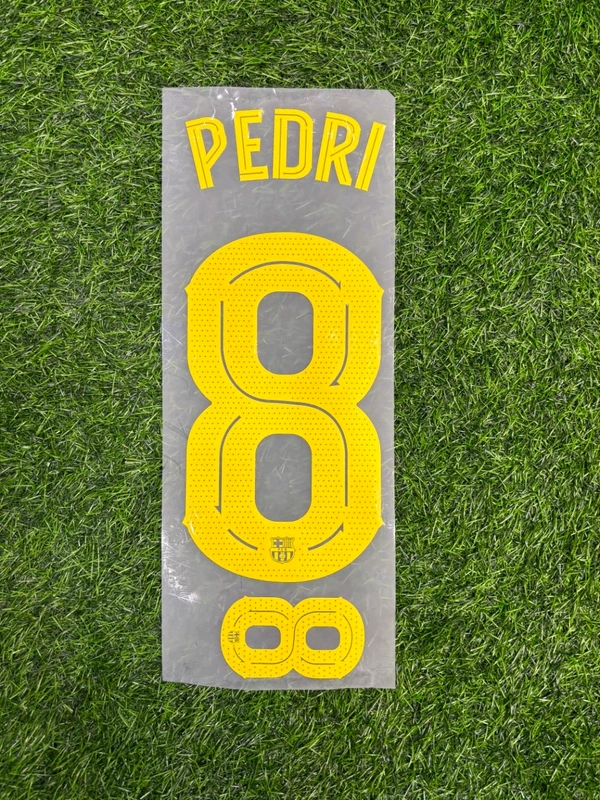 FC Barcelona 25/26 Home Official Print  - PEDRI 8