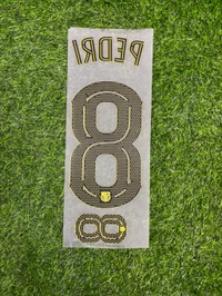 FC Barcelona 25/26 Home Official Print  - PEDRI 8