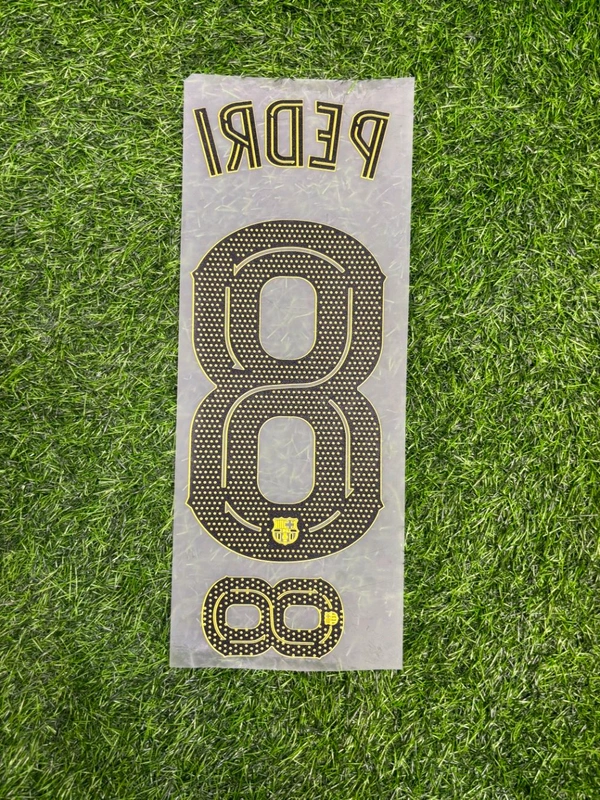 FC Barcelona 25/26 Home Official Print  - PEDRI 8