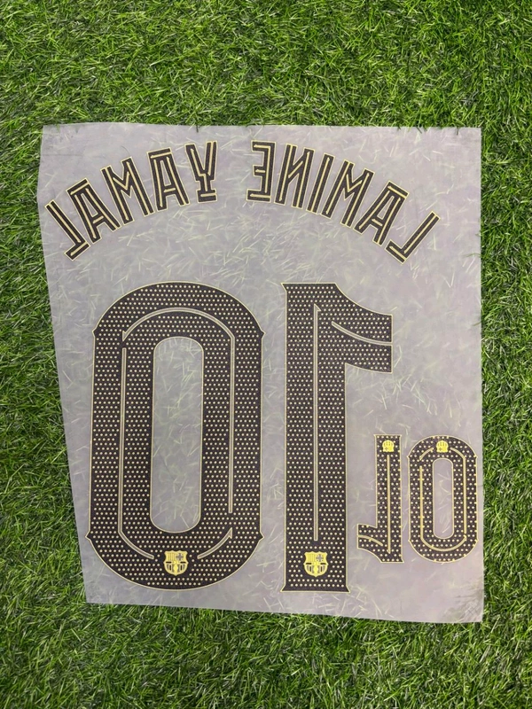 FC Barcelona 25/26 Home Official Print  - LAMINE YAMAL 10