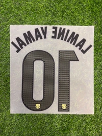 FC Barcelona 25/26 Home Official Print  - LAMINE YAMAL 10 UCL