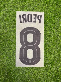 FC Barcelona 25/26 Away Official Print  - PEDRI 8