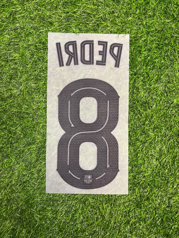 FC Barcelona 25/26 Away Official Print  - PEDRI 8