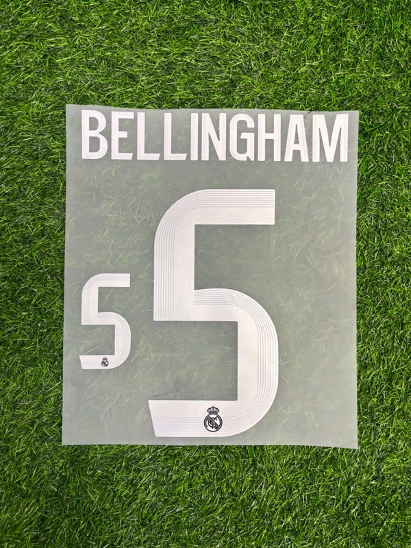 Madrid 25/26 Home Official Print  - BELLINGHAM 5