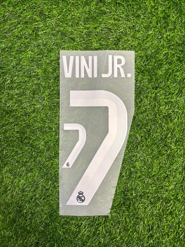 Madrid 25/26 Home Official Print  - VINI JR. 7