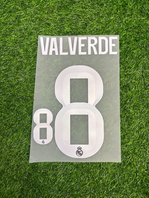 Madrid 25/26 Home Official Print  - VALVERDE 8