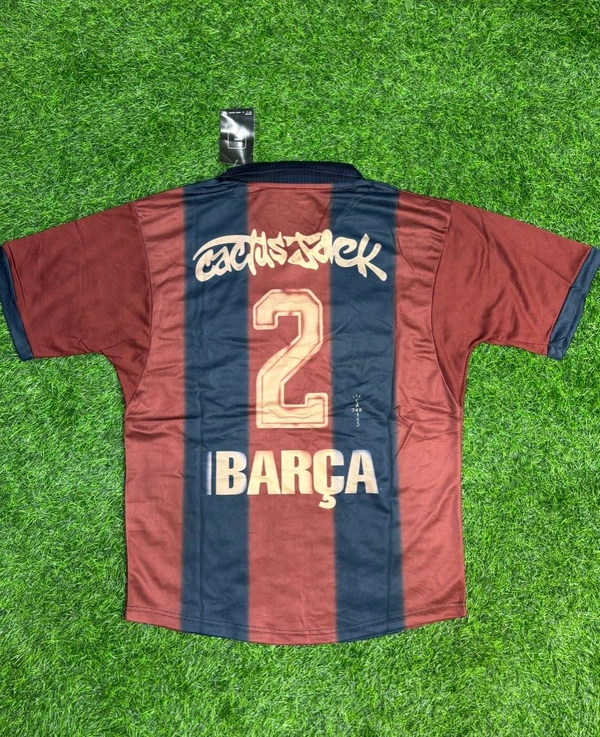 Barcelona Travis Scott Cactus Jack Fan Edition With Short  - M