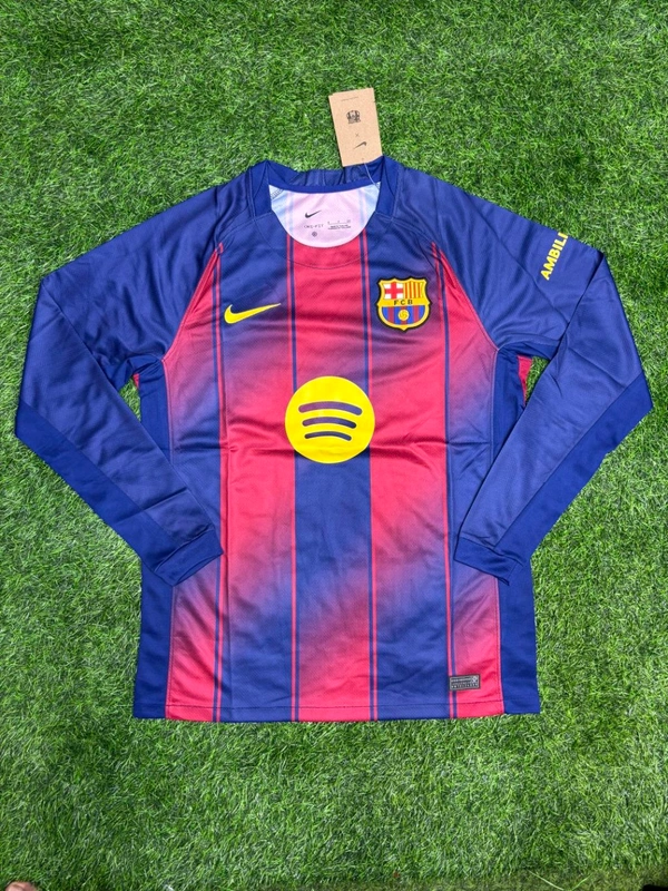FC Barcelona 25/26 Home Kit Master Edition Full Sleeve  - M