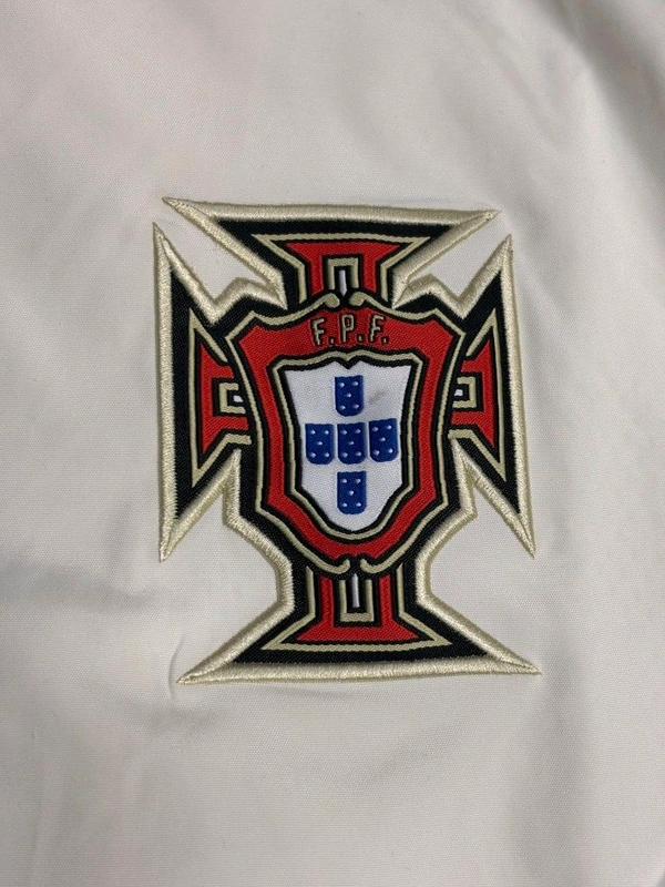 Portugal National Football Team White Colour Windbreaker  - M