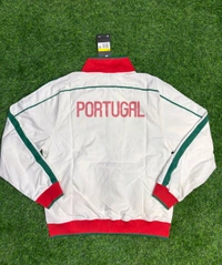 Portugal National Football Team White Colour Windbreaker  - M