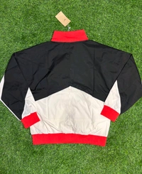Liverpool FC White And Black Colour Windbreaker  - S