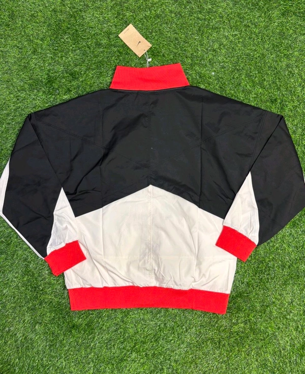 Liverpool FC White And Black Colour Windbreaker  - S