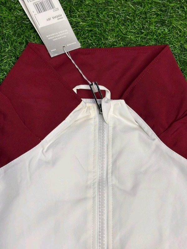Manchester United White Colour Windbreaker  - M