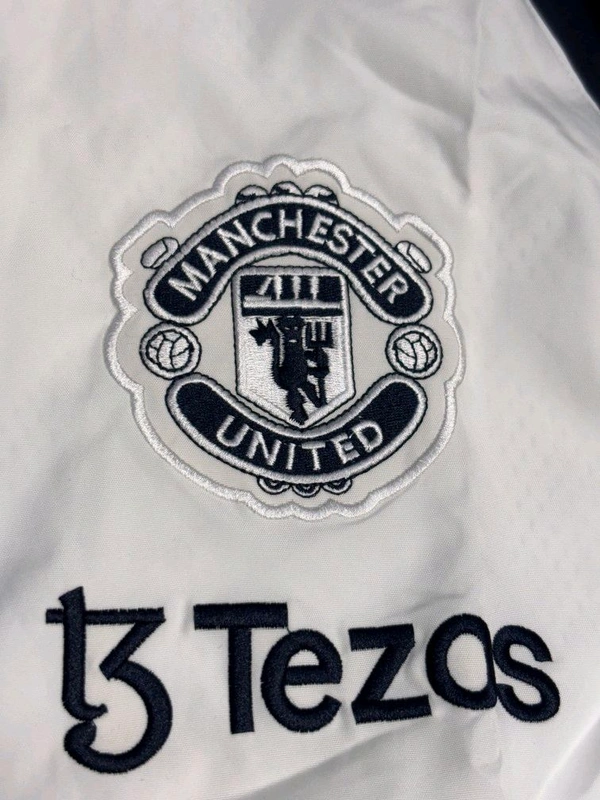 Manchester United White Colour Windbreaker  - L