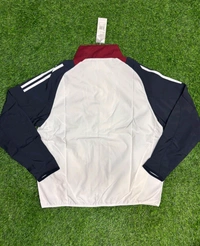 Manchester United White Colour Windbreaker  - L