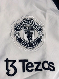 Manchester United White Colour Windbreaker  - XL