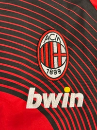 AC Milan Red And Black Colour Windbreaker  - S