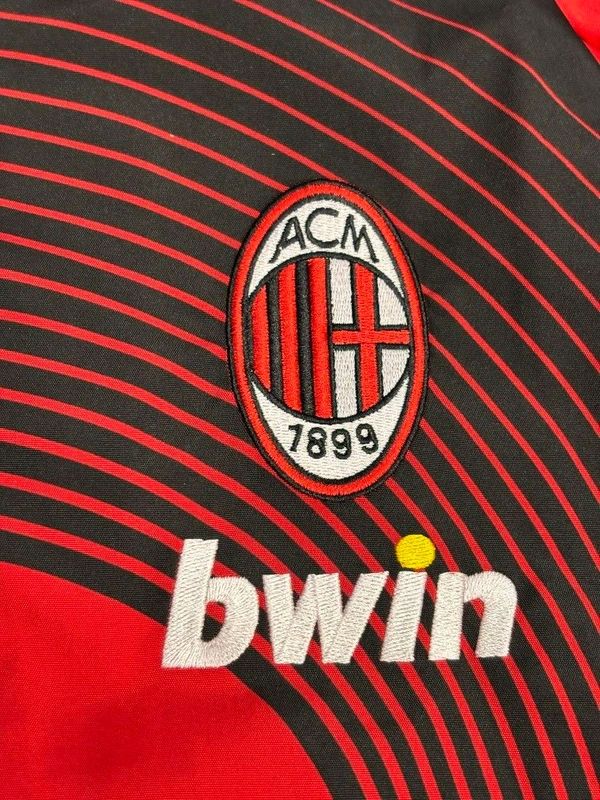 AC Milan Red And Black Colour Windbreaker  - M