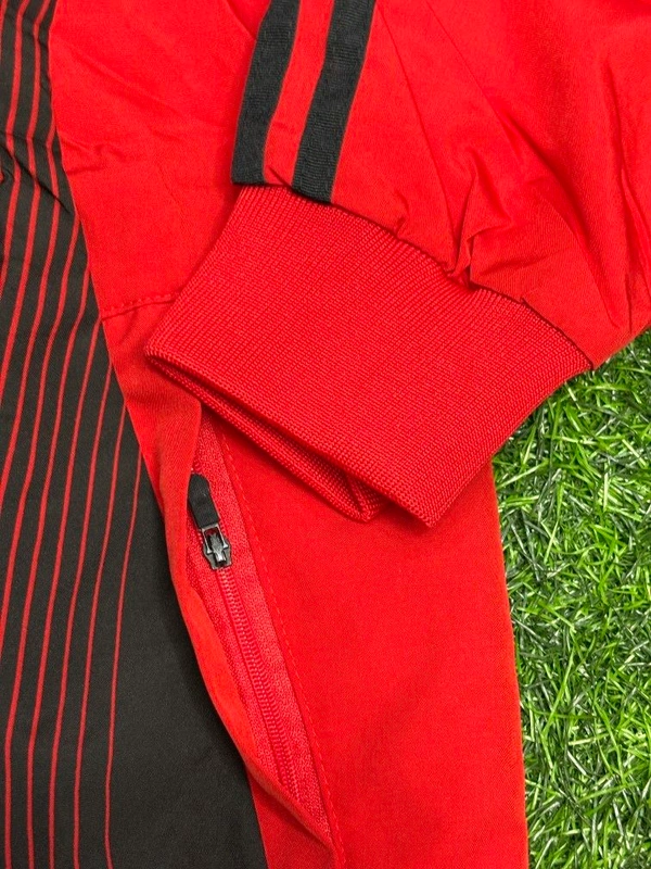 AC Milan Red And Black Colour Windbreaker  - M