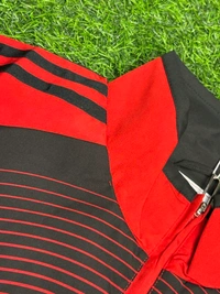 AC Milan Red And Black Colour Windbreaker  - XL