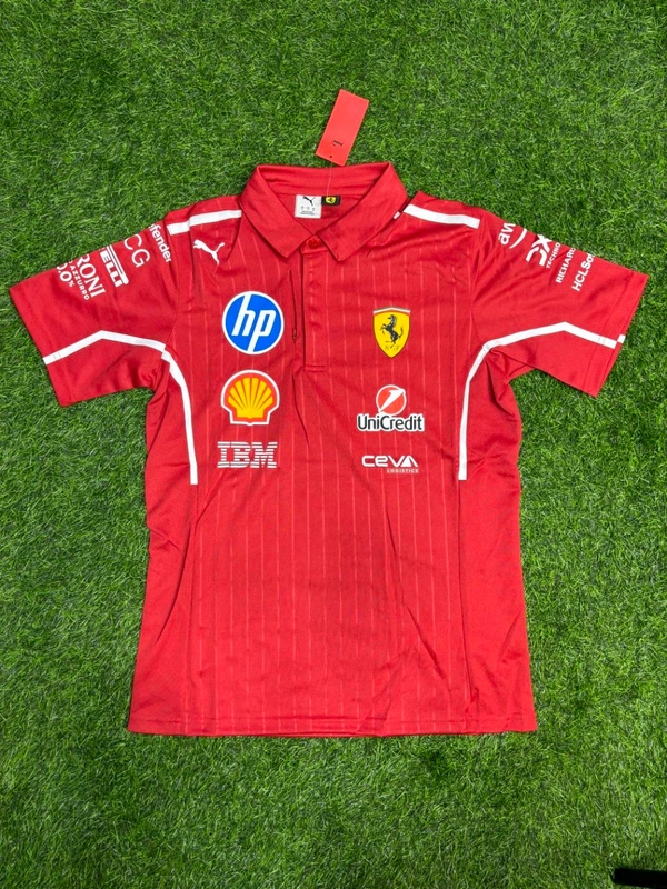 Scuderia Ferrari F1 Team Red Polo Shirt - XL