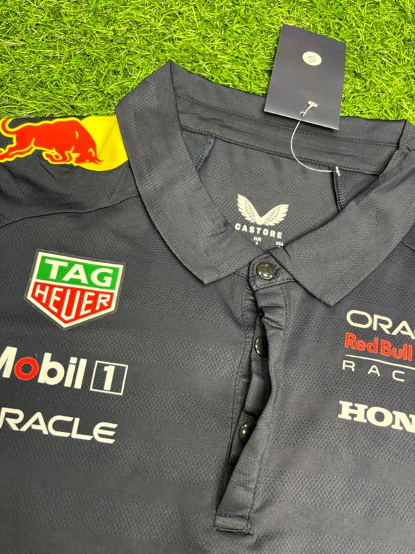 Red Bull Racing F1 Team Navy Blue Polo Shirt - M