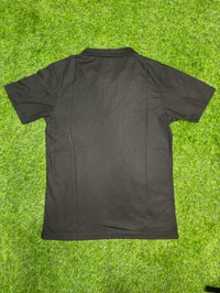 PSG Black Colour Polo Shirt With Zipper  - XL