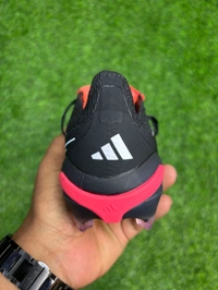Predator Elite Foldover FG Red And Black With lace  - 6