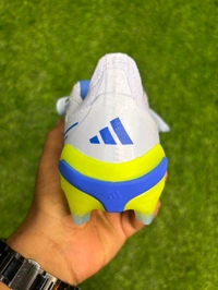 Predator Foldover Elite Green Blue Colour FG With Lace  - 6.5