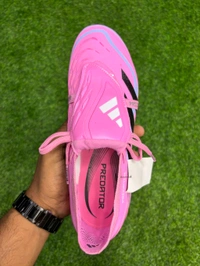 Predator Foldover Elite Pink Colour FG David Beckham Edition  - 6.5
