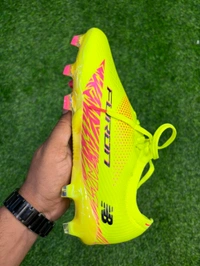 Unisex Furon Elite FG V8 Yellow Colour Low-top With lace - 6