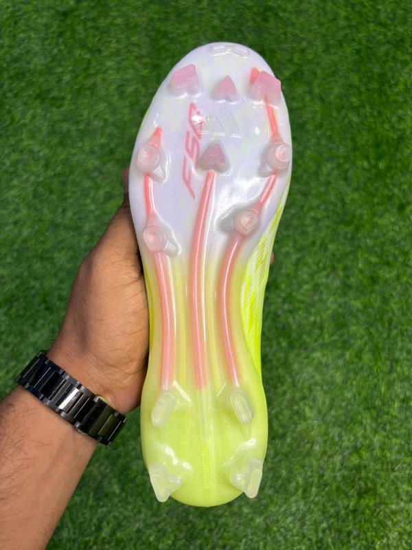 F50 Elite Light Yellow Colour Low-top FG Without Lace  - 6.5