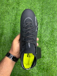 Mercurial Superfly 9 High-top FG/AG Black Colour  - 7.5