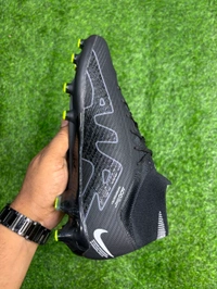 Mercurial Superfly 9 High-top FG/AG Black Colour  - 7.5