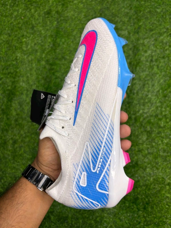 Mercurial Vapor 16 White Blue Low-top FG  - 7.5